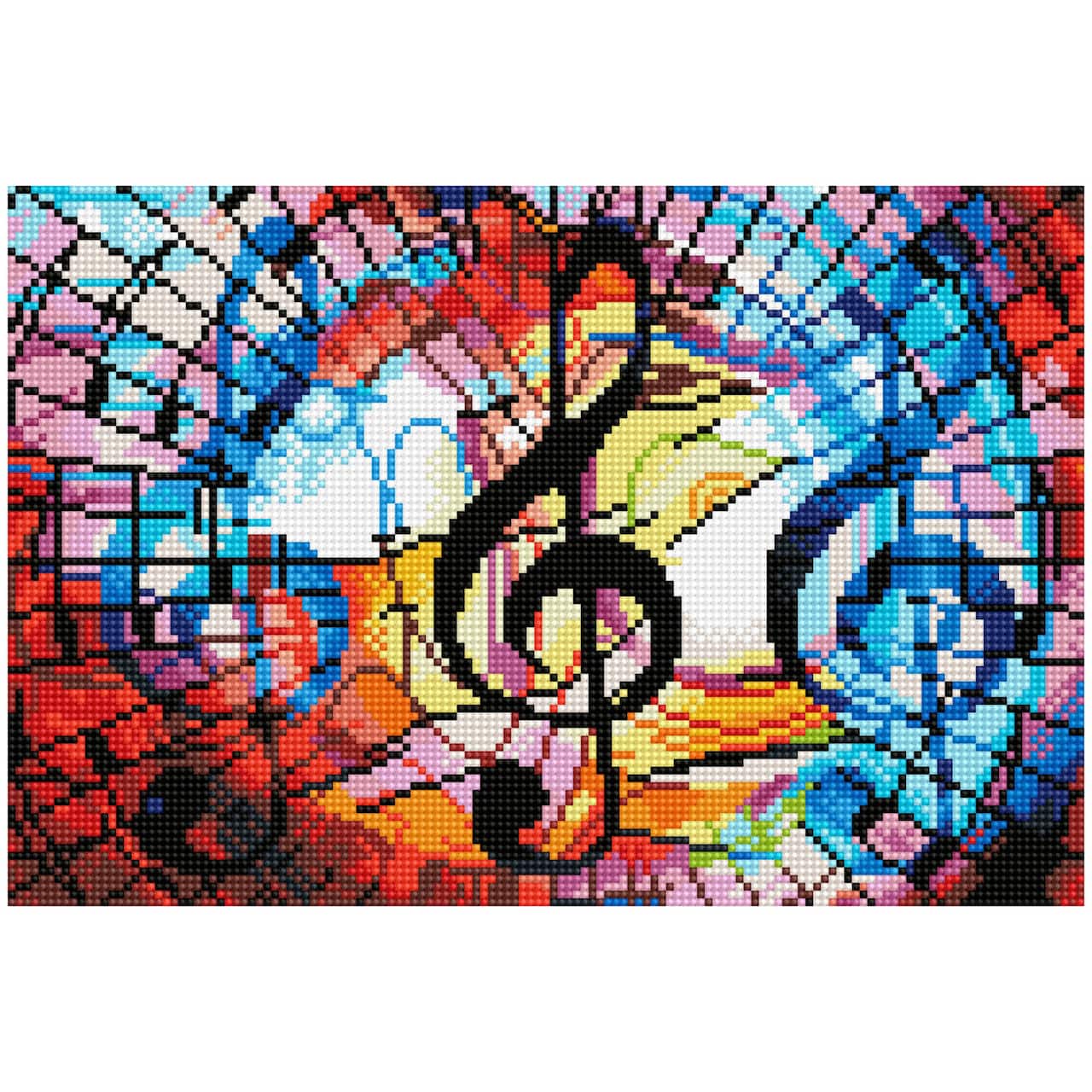 Diamond Dotz® Intermediate Triple Treble Diamond Painting Kit